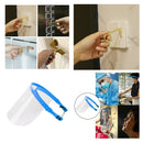 Full Face Shield Cover Visor Hat with Portable Brass Safety Door Opener Knob