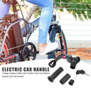 Electric Bike Half Throttle Twist Grip Lock Key Handle w/ Voltage Display