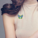 3pcs DIY Butterfly Full Drill Diamond Brooch Women Elegant Sweater Badges
