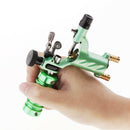Rotary Tattoo Machine Gun Dragonfly Shader Liner with Handle Grip Green