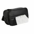 Car PU Leather TISSUE BOX Holder Paper Napkin Seat Back Bracket Durable DXV