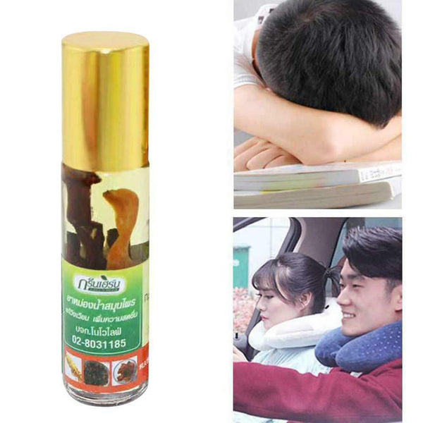 Thai green herb peppermint oil to wake up carsick refreshing oil beads 8ml