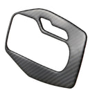Carbon Fiber Gear Shift Box Panel Cover Trim Fit for Chevrolet Camaro 2017-