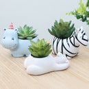 Polar Bear Shape Succulent Plant Pot, Cactus Plant Flower Pot, Perfect for Desk