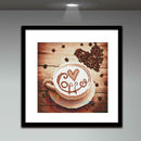 Coffee 5D Full Drill Diamond Painting Embroidery DIY Cross Stitch Decor
