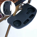 Oversize Zero Gravity Outdoor Reclining Lounge Patio Chairs Cup Holder Black