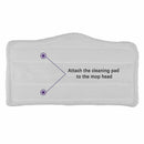 5 Pack Washable Steam Mop Pads Replacement for Shark Steam and Spray Mop SK L8L2