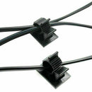 10x Cable Clips Adhesive Cable Management Wire Holder Organizer