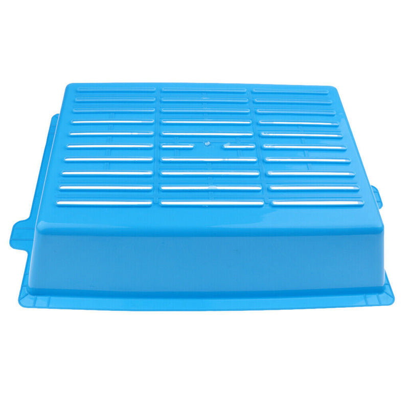 3-layer Cat Litter Case Toilet Tray Non Splash Plastic Kitten Kitty Pan