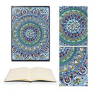 DIY Mandala Special Shaped Diamond Painting 50 Pages A5 Notebook Sketchbook