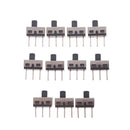10X SS12D10 Vertical Slide Switch Toggle Switch 1P2T 3P Pitch 4.7MM H Bj