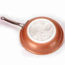 Non-Stick Frying Pan Copper Red Pan Induction Frying Pan Frying Pan Saucepa