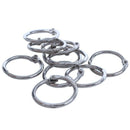 10 Hinged Rings Metal Binder Craft Split Hinge For Scrapbooking Photo Album