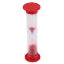 5X(1 Minute Cute Plastic Sand Timer Red Z6R2)