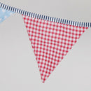 Burlap Pennant Banner 4th of July Independence Day Decoration Backdrop