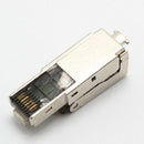 Super Six Types of Pressure-Free Shielded Crystal Head Cat6A Shielded Gigab