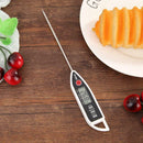 Fried Food Thermometer Stainless Steel Probe LCD 1.5V Battery Kitchen Home Tool
