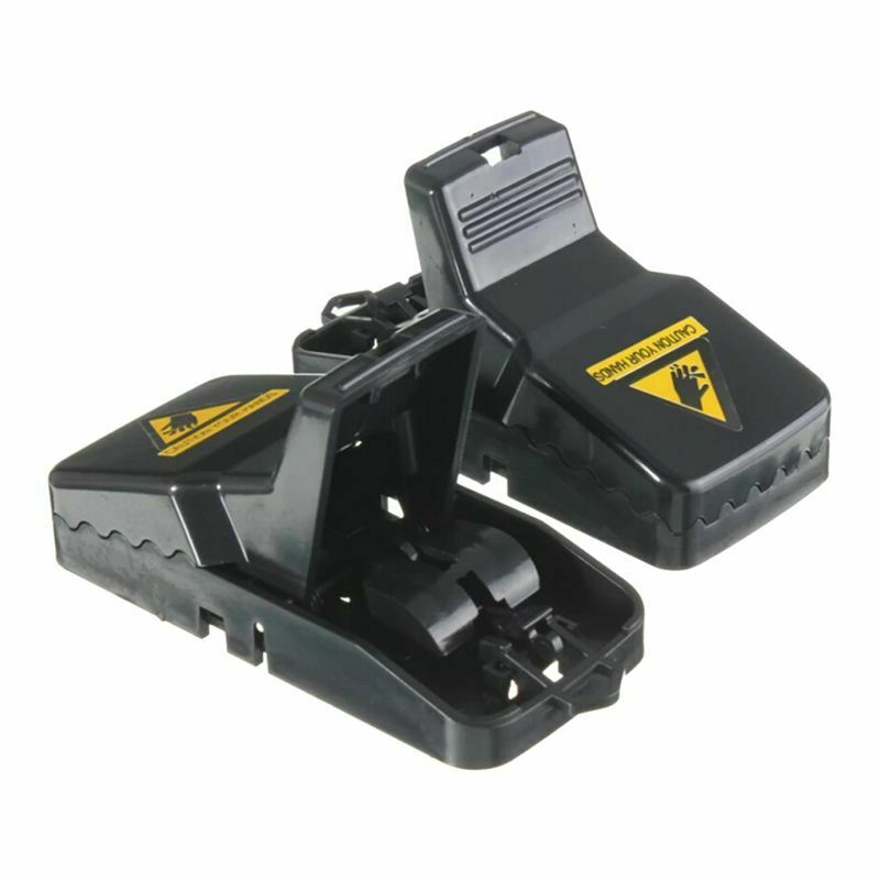 2x Mouse Trap Mouse Finger Live Trap Rat trap Black
