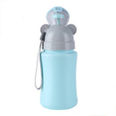 Portable Hygiene Toilet Urinal Travel Anti-leakage Potty (Boy Light Blue) A