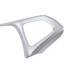 Car Abs Chrome Steering Wheel Decoration Frame Trim For Mercedes Benz C Glc