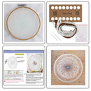 Embroidery Kits for Beginners,Creative Dandelion Hand Embroidery Cross Stit T2J2