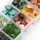Ten kinds stone Natural Quartz Crystal Mini / Rock Chips Energy / Whole  Z