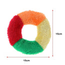 Cute Donuts Puppy Dog Squeaker Squeaky Plush Sound Toys Pet Chew Throw Toys SN9F