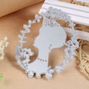Metal DIY Wreath Woman Cutting Dies Stencils Scrapbook Card Making Craft
