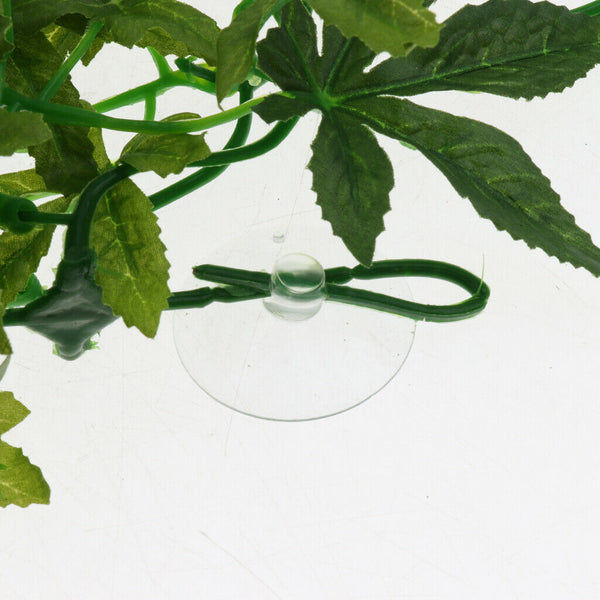 2 PCS Reptile Cage Landscape Plant Artificial Vine Jungle Cage Decoration