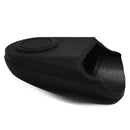 2 Pcs Rubber Clarinet Saxophone Mouthpiece Cap Protect Delicate Tip, Black  P8H9