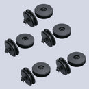 10pcs Car Auto Mat Carpet Clip Fixing Grips Clamps Floor Holders Sleeves Premium