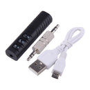 Bluetooth Wireless 3.5mm Jack AUX Audio Receiver Adapter Car Kit Hand free WM