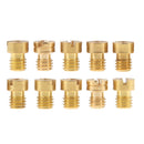 40pcs Carburetor Main Jet Kit 108 110 112 114 115 116 118 120 122 124 for PWK
