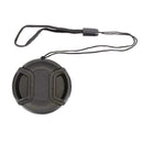 72mm center pinch snap on Front Lens Cap Cover For Canon string SH Nik L5Q6
