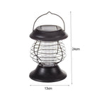 Solar Insect Killer Mosquito Pest Lamp Bug Fly Lanterns Portable Zapper D6R6