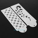 2pcs Wedding Cake Stencils Cake Fondant  Decoration Mold Tool DIY Home Baking