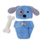Newborn Baby Girl Boy Photo Props Outfits Crochet Knitted Blue Dog Hat Shorts