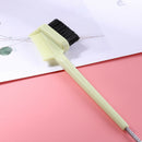 Double Sided Hair Edge Brushes Comb Pin Tail Hair Styling Tool (Green)