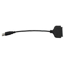 SATA to USB 3.0 Hard Disk Adapter Cable w/ Power Adapter f. 2.5/3.5 inch HDD SSD
