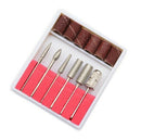 Nail Art Drill KIT Electric FILE Buffer Bits Acrylic Portable Salon Machine  LJ