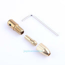 2.0mm Brass Electric Motor Shaft Clamp Fixture Chuck Mini Small Chuck