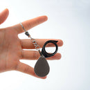 Jeweler's Pocket Eye Loupe Magnifier 10 x Jewelry Magnifying Glass Chain