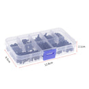 180Pcs M3 Nylon Male-Female Hex Spacers Screws Nuts Assorted Kit With Case Box