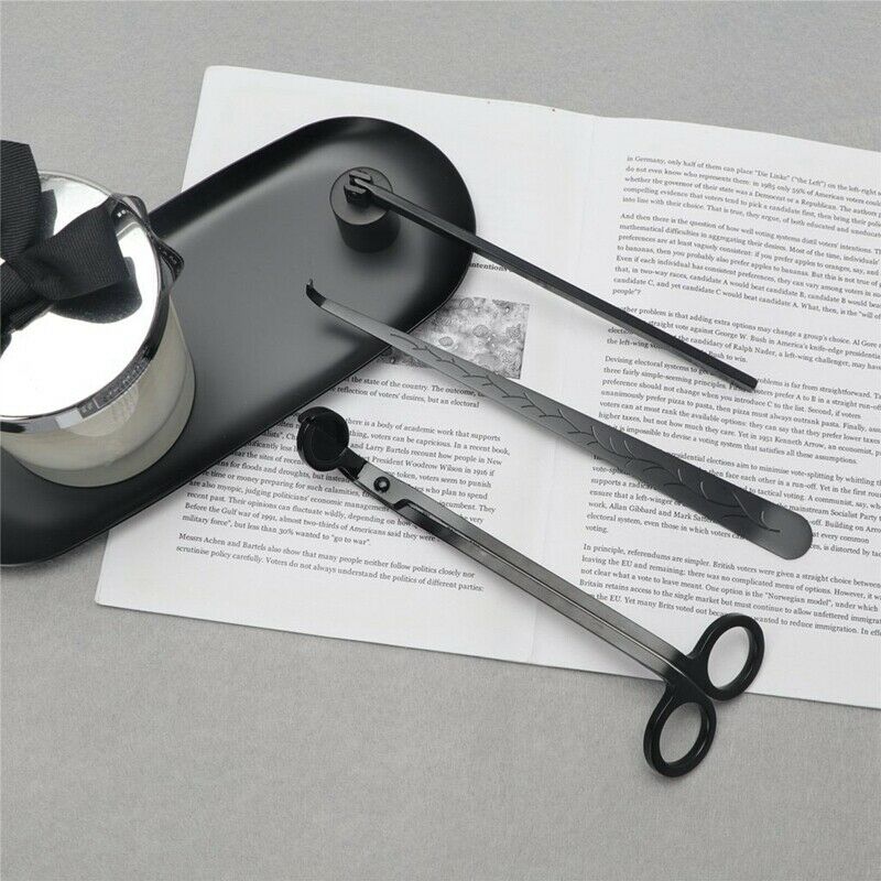Candle Accessory Set Candle Wick Trimmer Candle Wick Dipper Candle Snuffer