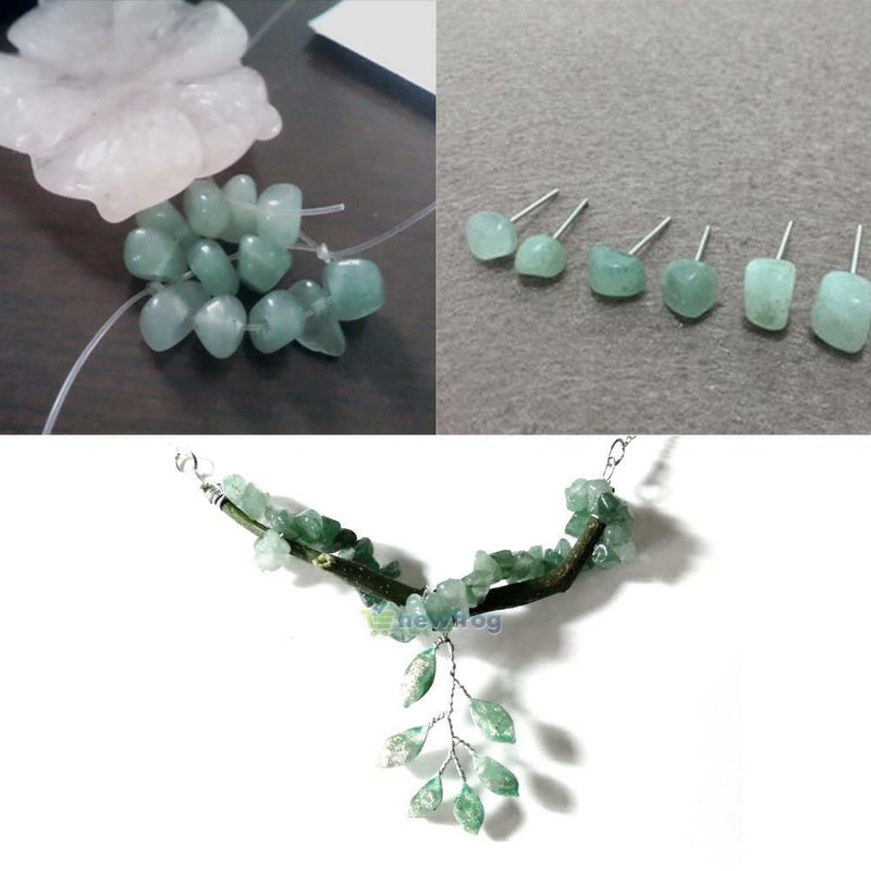 100g Mini Tumbled Green Aventurine Stones Small Natural Reiki Healing Crystals