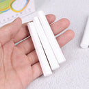 48Pcs/Box Dustless White Chalk Drawing Chalk Playground Pavement Education Ch Gw