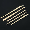 Set of 5 mini modeling tools boxwood F8D1