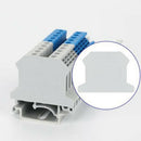 5pcs UK series Terminal Accessories End Cover Plate Rail Terminal BX