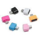 Micro USB OTG Cable Adapters Male To USB 2.0 Female For Android Tablet 4pcs