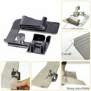Great 3Pcs Domestic Hemming Cloth Strip Presser Foot Sewing  Machine Rolled Hem